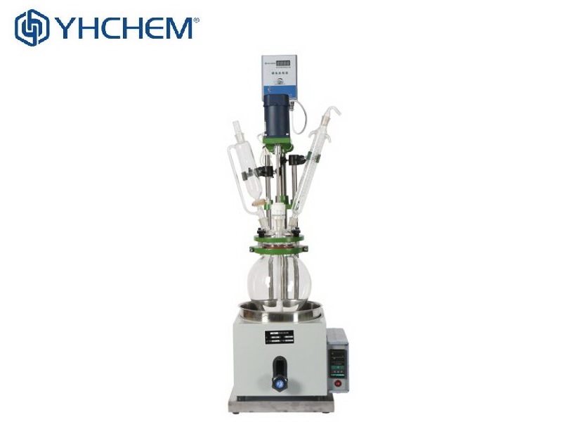 1L - 5L Single Layer Glass Reactor