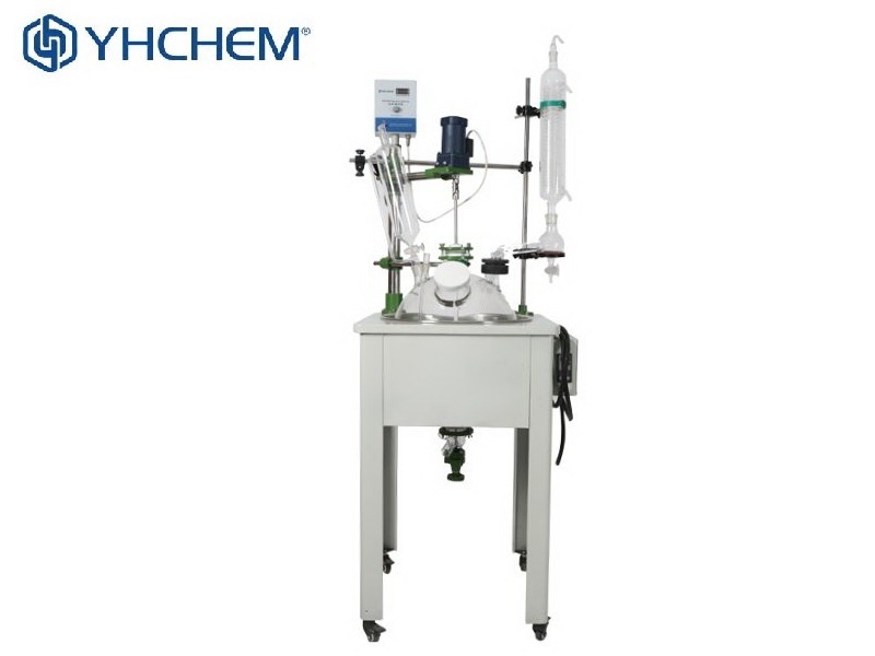 10L - 50L Single Layer Glass Reactor